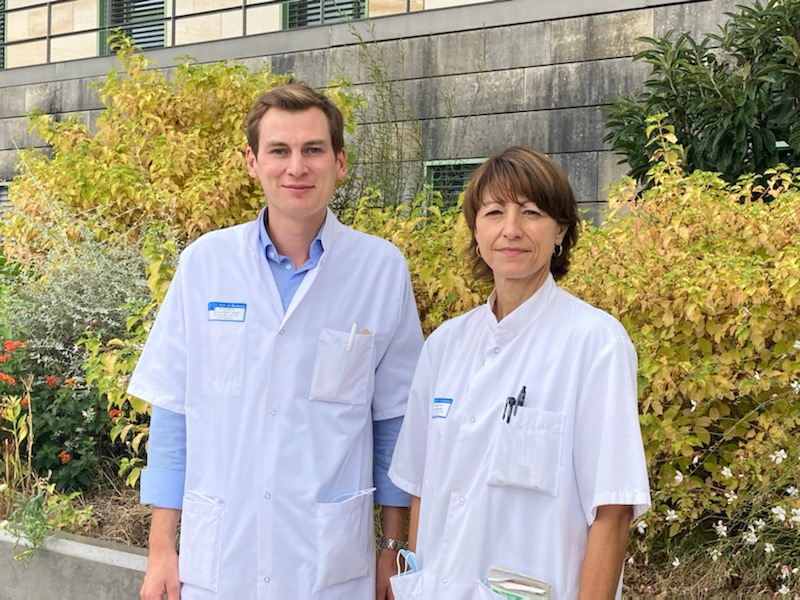 Pr Claire Majouffre et Dr Matthias Schlund Projet LARA robotique Laser en chirurgie cranio-maxillo-faciale
