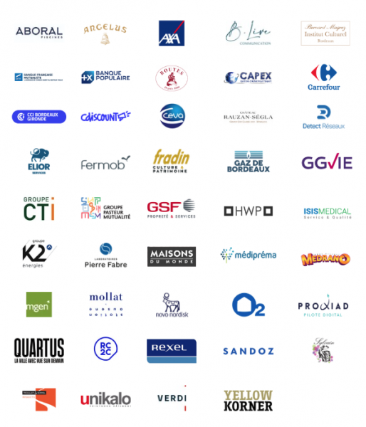 Logos entreprises qui nous soutiennent