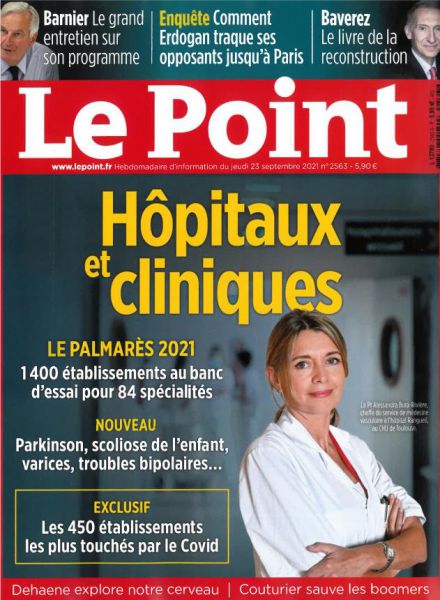 Le Point Jeudi 23 septembre 2021