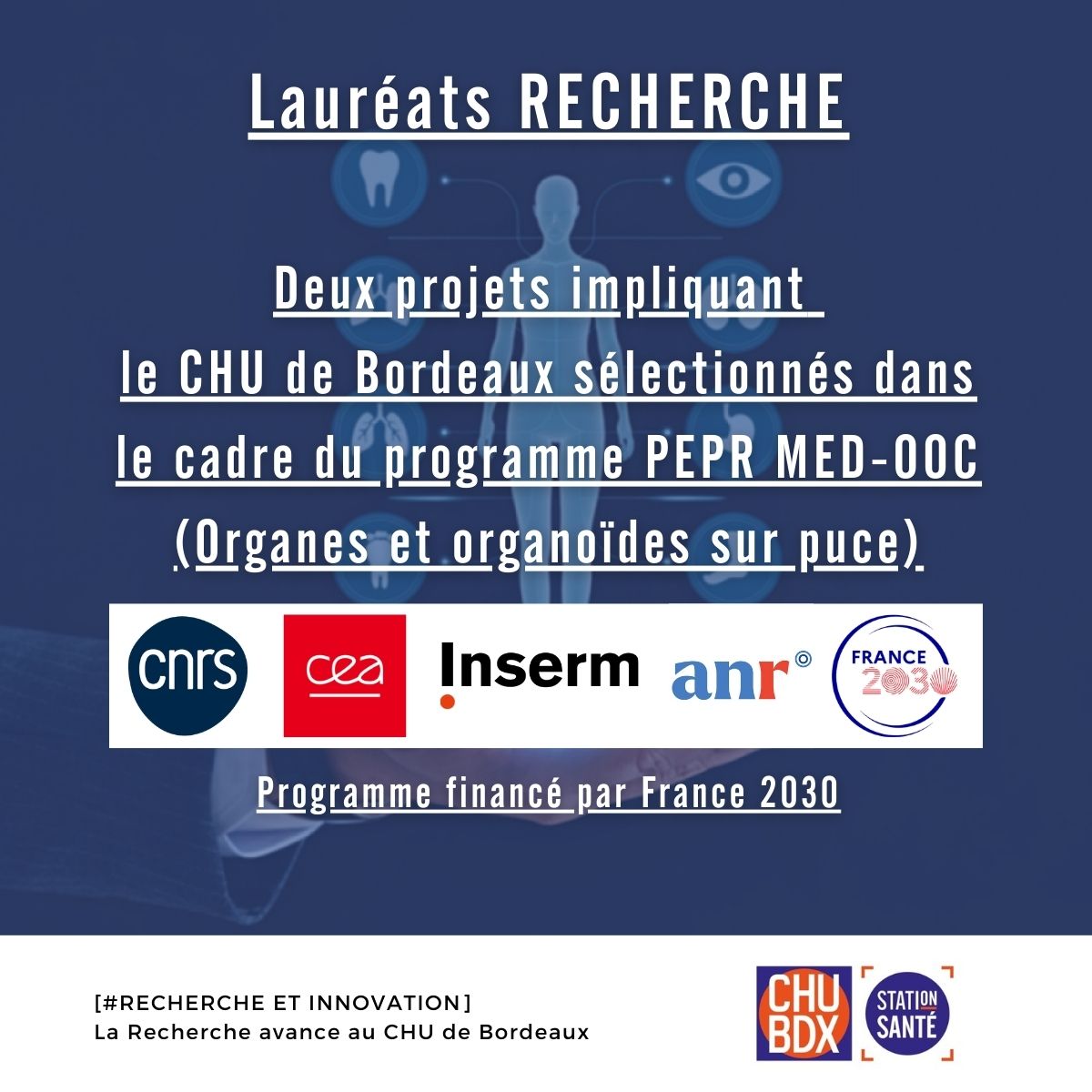 Résultats AAP PEPR MEC OOC