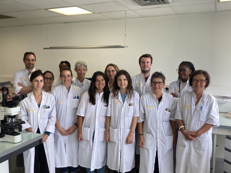 Présentation de l'équipe de microbiologie