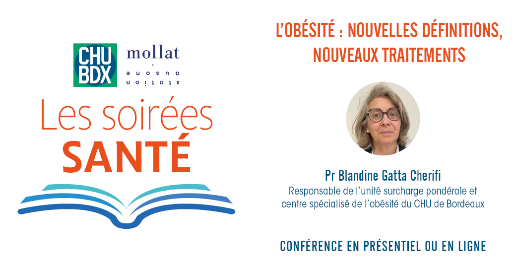 Soirée sante Mollat obésité CHU de Bordeaux