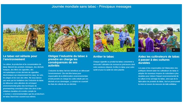 Journée mondiale sans Tabac