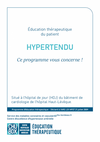 ETP Hypertension artérielle CHU de Bordeaux