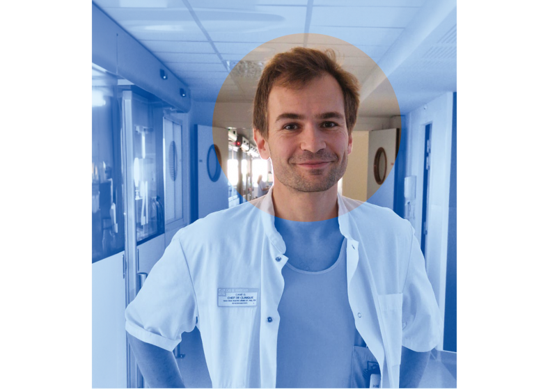  Dr Grégoire Cane, projet CVSBIODIAG, lauréat de l'appel d'offres interne, a été soutenu par le CHU