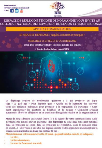 FLYER APPEL COMMUNICATION COLLOQUE ERER