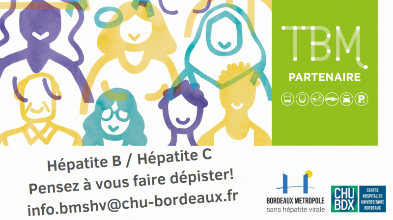 image TMB journée mondiale de l'hépatite & CHU de Bordeaux