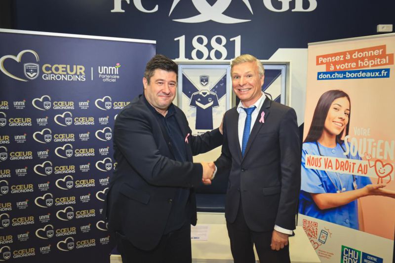 Convention avec les Girondins de Bordeaux Chu de Bordeaux, convention, Girondin de Bordeaux, Octobre 2023