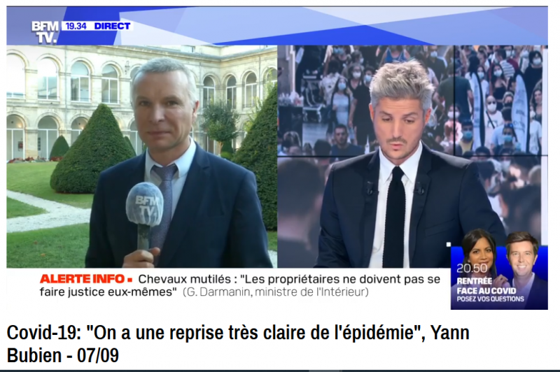 bfmtv - interview yann Bubien
