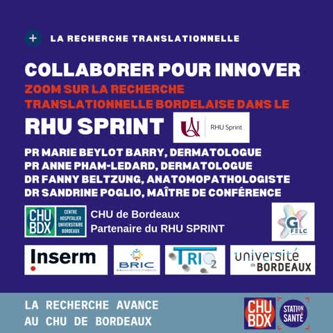 RHU SPRINT – Synergie Pour accélérer l'INnovation Thérapeutique