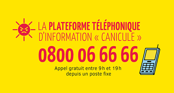 plateforme telephonique canicule