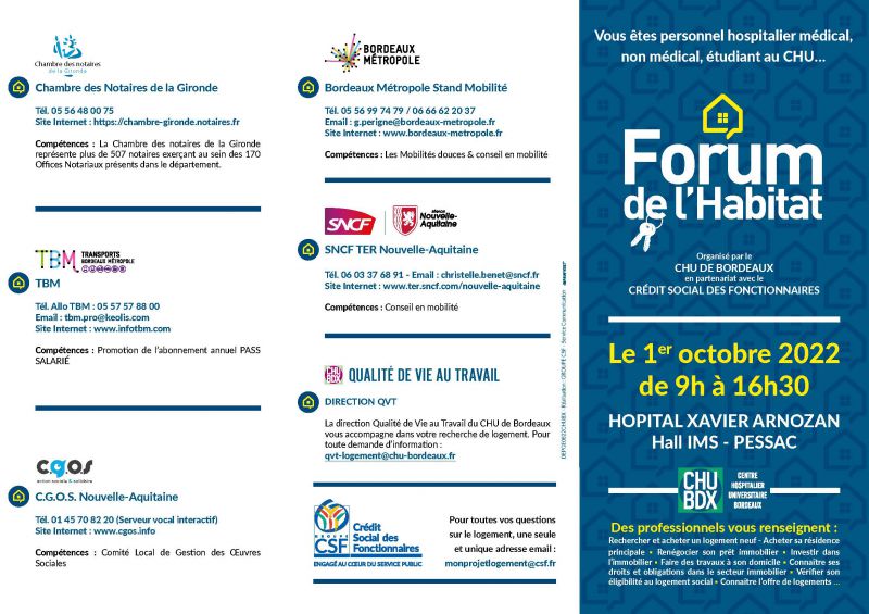 FORUM HABITAT_CHU BDX