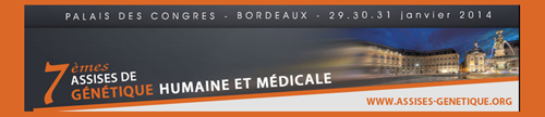 7ème assises de génétique humaine et médicale à Bordeaux assisesgenetiques