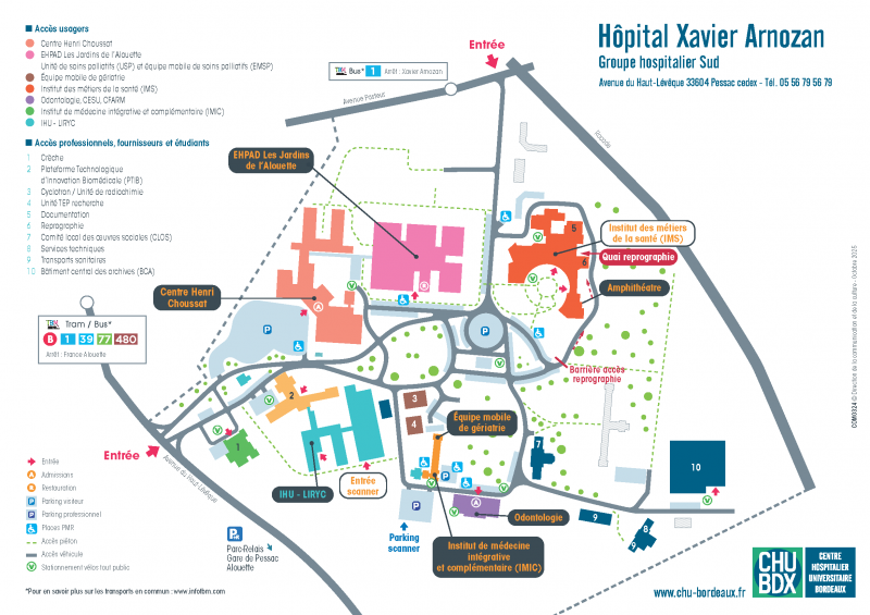 CHU de Bordeaux Plan XA v2025 CHU de Bordeaux Plan XA v2025