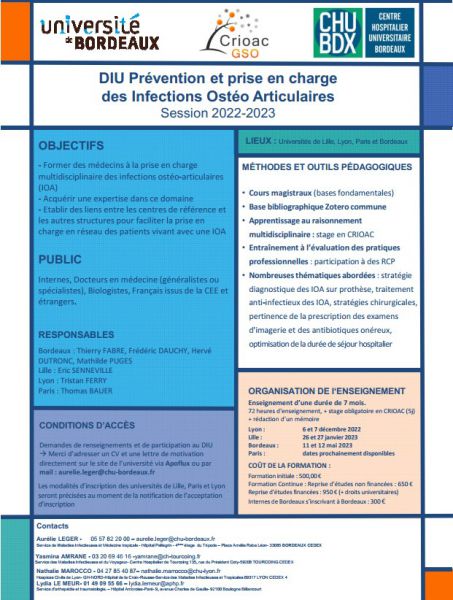 affiche DIU 2022 2023