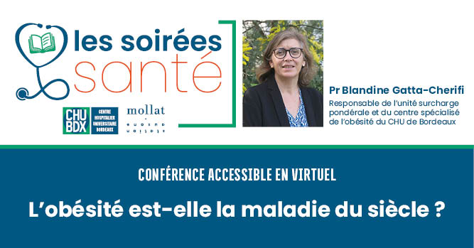 Soiree sante CHU de Bordeaux Mollat_facebook Pr Cherifi Blandine MARS 2021