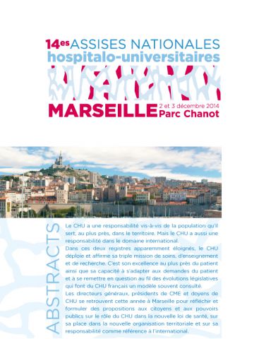 Abstracts Assises Hospitalo-universitaire 2014 - CHU de Bordeaux
