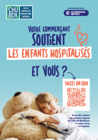 Les commerçants girondins se mobilisent pour les enfants hospitalisés 