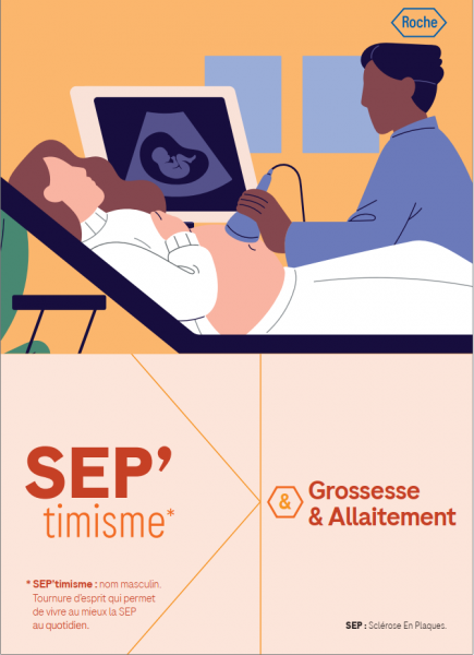 Plaquette d'information SEP "Grossesse et allaitement", Laboratoire ROCHE, juin 2025 Brochure SEp Grossesse-allaitement Roche juin 2025