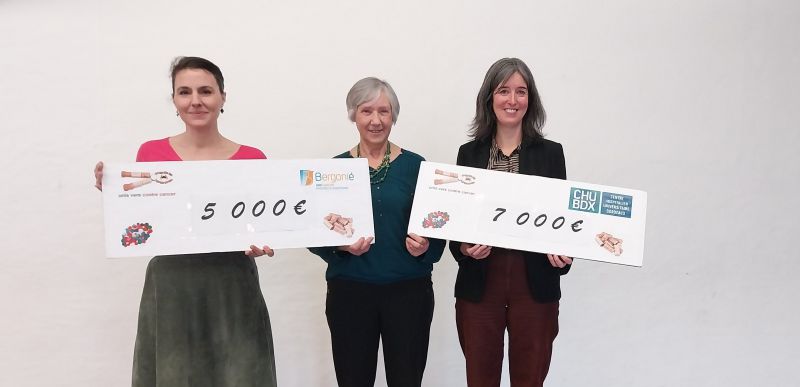 Remise de don Unis vers contre cancer