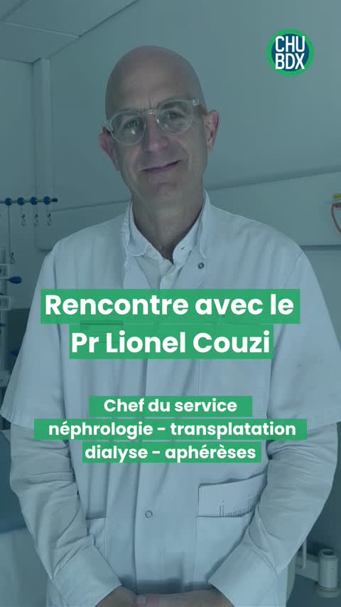 Inauguration des unités de soins intensifs de néphrologie et d'aphérèse