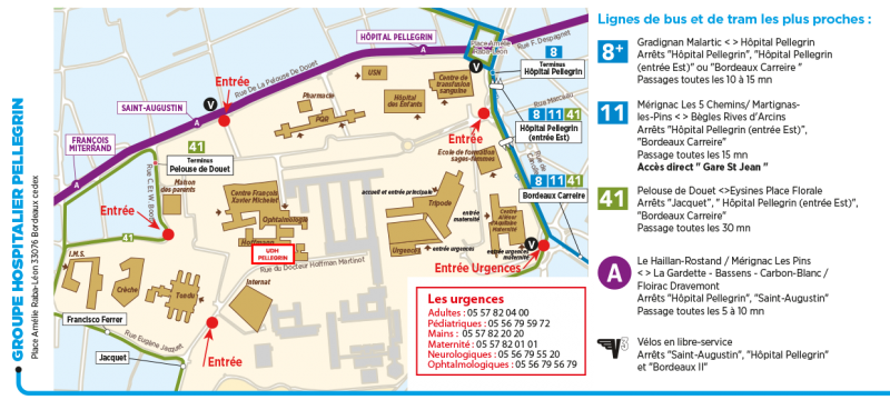 plan d'accès udh plan d'accès udh