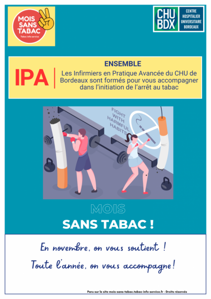 Affiche IPA - Mois sans tabac