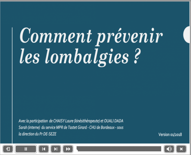 lombalgie