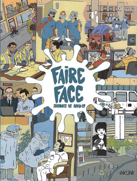 Chu de Bordeaux, Mécénat, BD, faire face, Soignant vs Covid